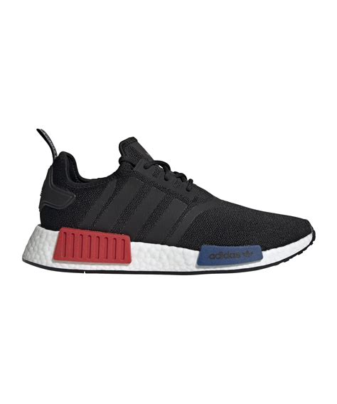 adidas nmd schwarz weiß blau|adidas nmd schuhe herren.